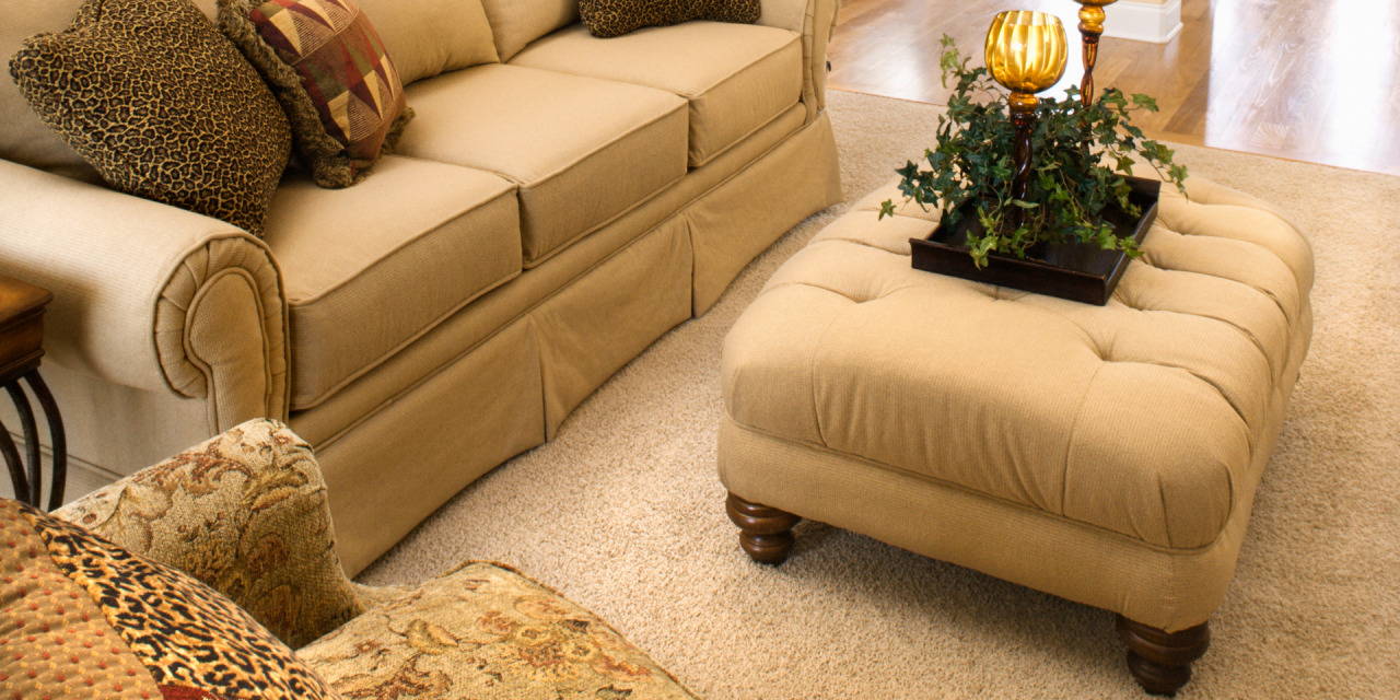How to Use an Ottoman as a Coffee Table?