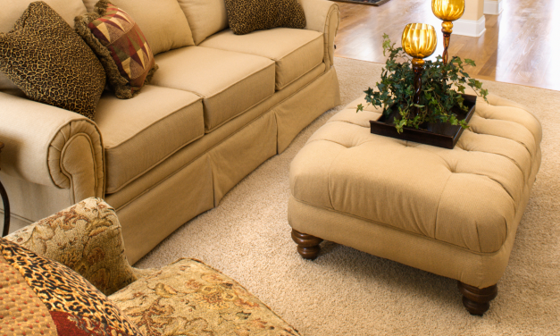 How to Use an Ottoman as a Coffee Table?