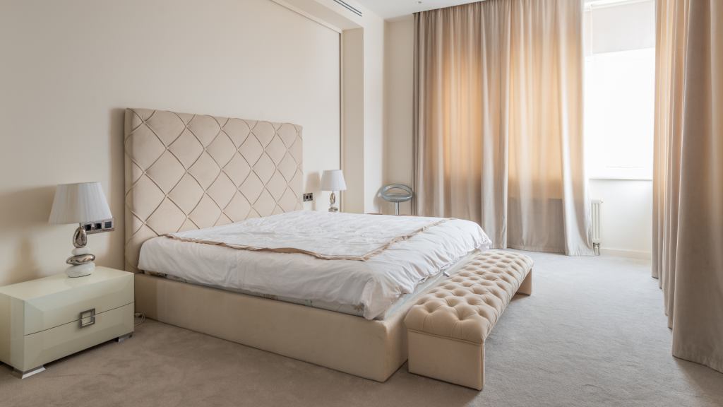 Ottoman in Bedroom